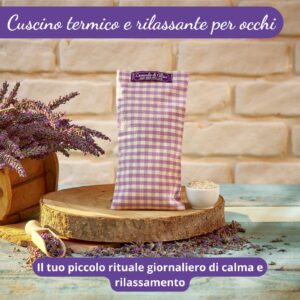 Cuscinetto termico e rilassante per occhi